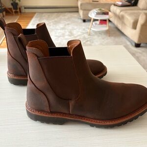 Allen Edmonds Rich Brown Chelsea Boots